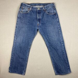 Levi's 501 XX Mens 36x30 Regular Fit Straight Leg Jeans Denim Vintage Button Fly